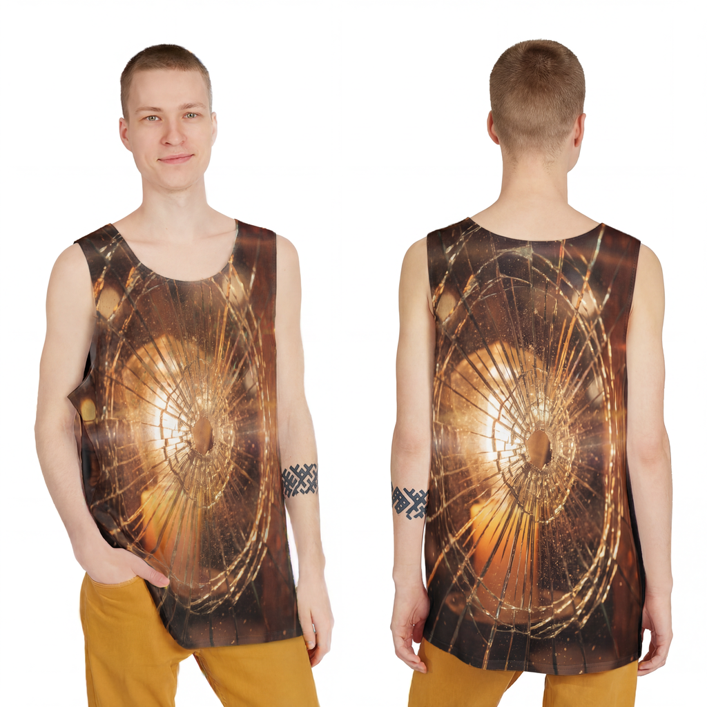Herren Tanktop - Zerbrochene Kinokante