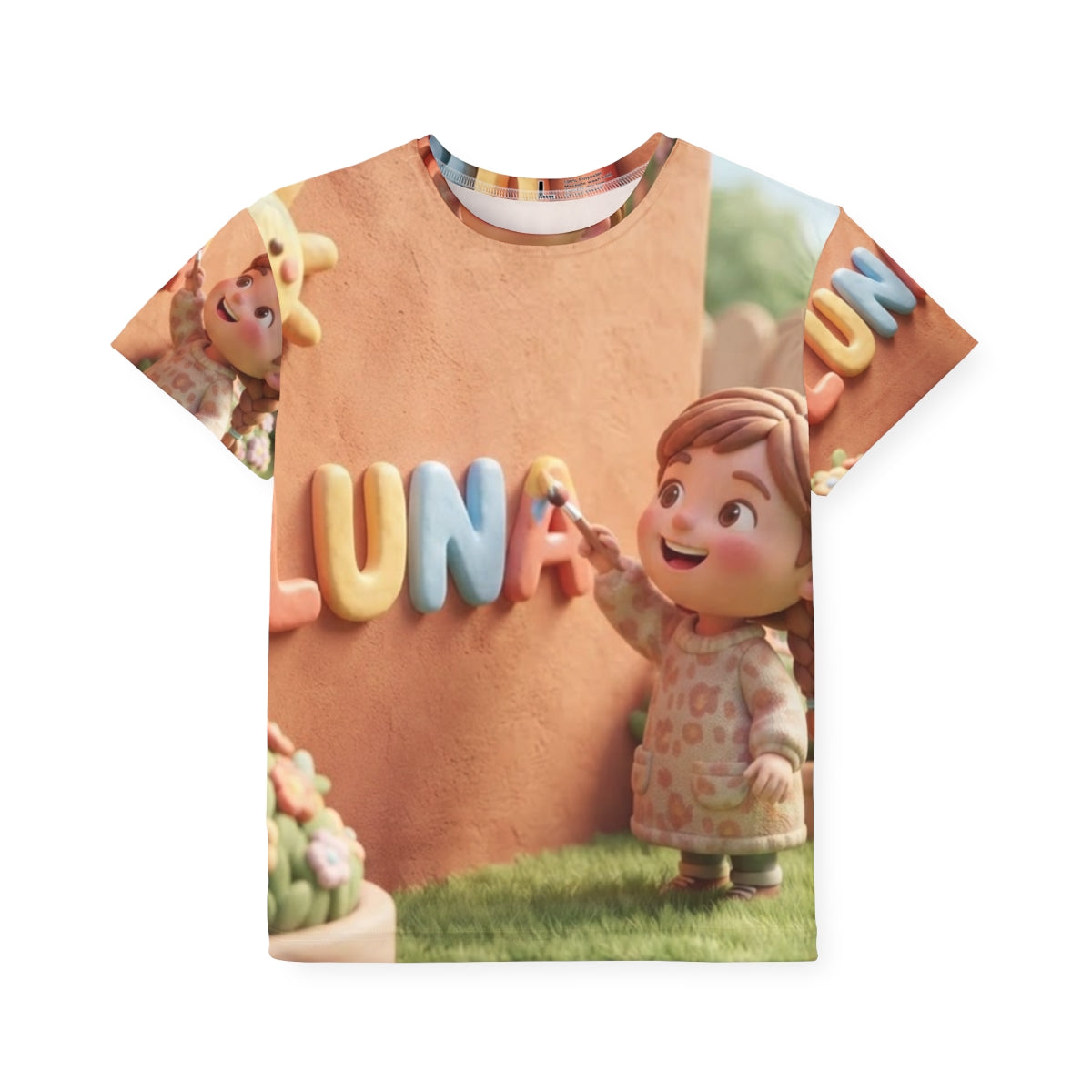 Kids Sports Jersey - Luna Sunshine Team | Echovira Gallery