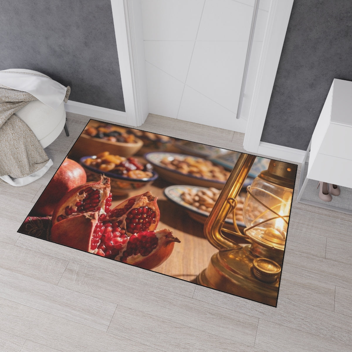 Heavy Duty Floor Mat - Cozy Oasis Welcome | Echovira Gallery