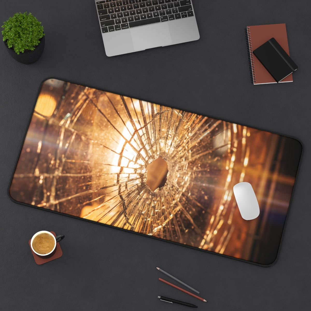 Desk Mat - Shattered Light Aesthetic