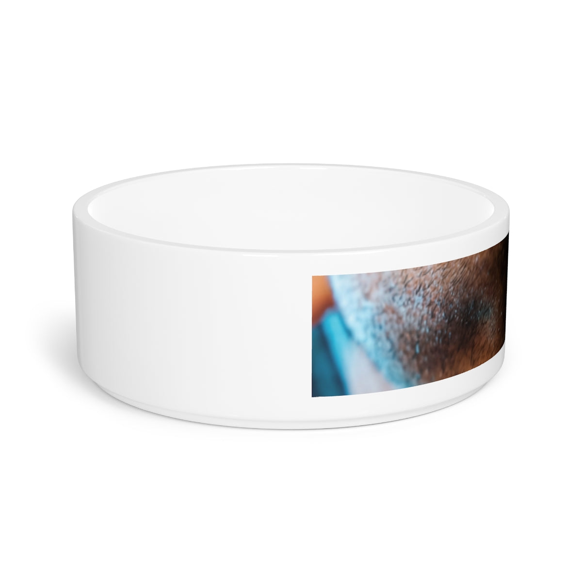 Pet Bowl - Neon Horizon Portrait | Echovira Gallery