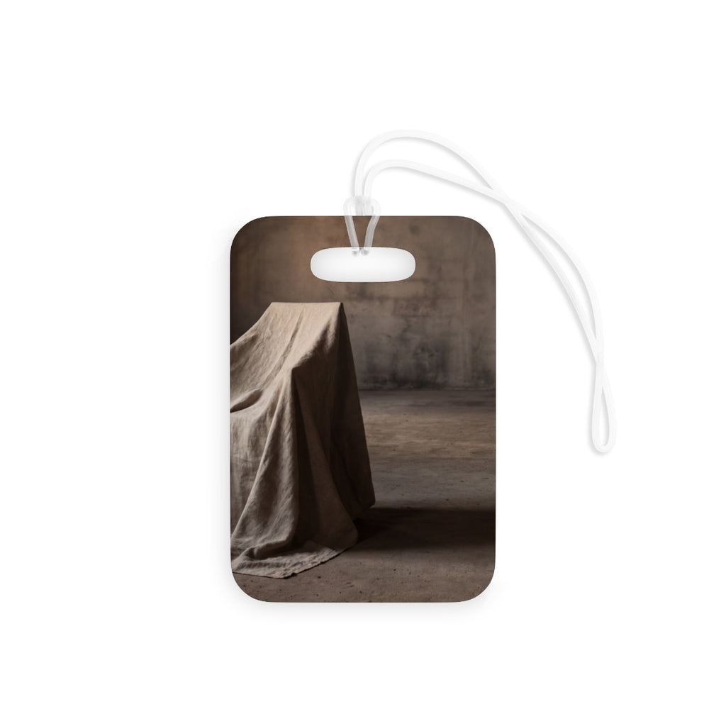 Luggage Tags - Draped Silence Still Life Art - Shadowed... |...
