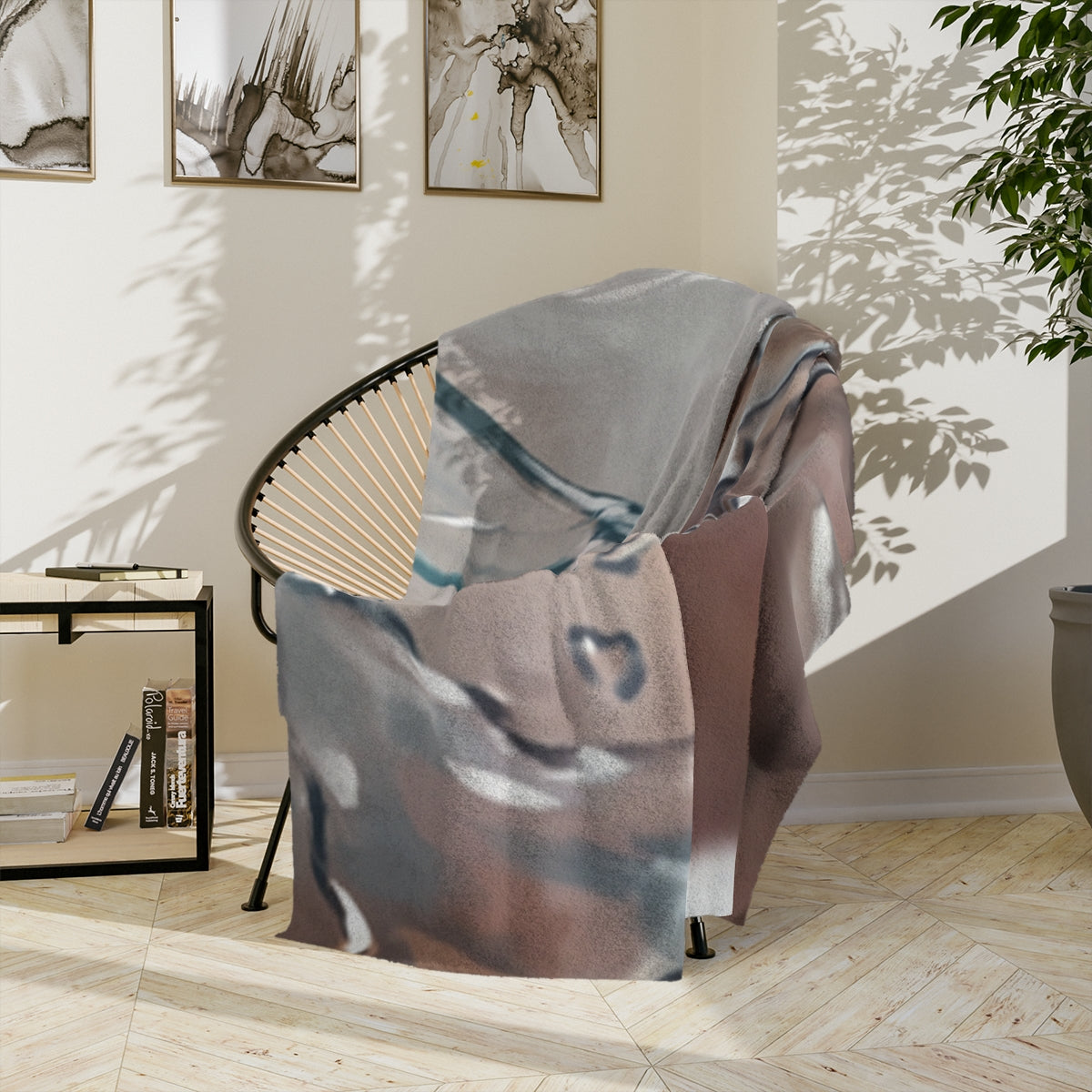 Velveteen Blanket - Shattered Reflection | Echovira Gallery