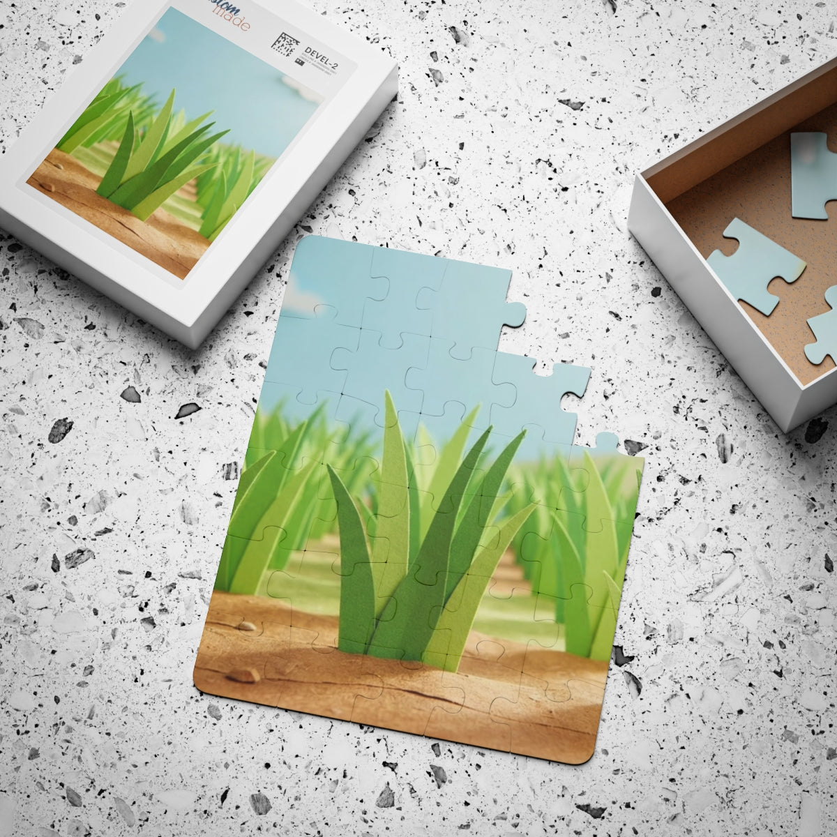 Kids' 30-Piece Puzzle - Paper Meadow | Echovira Gallery