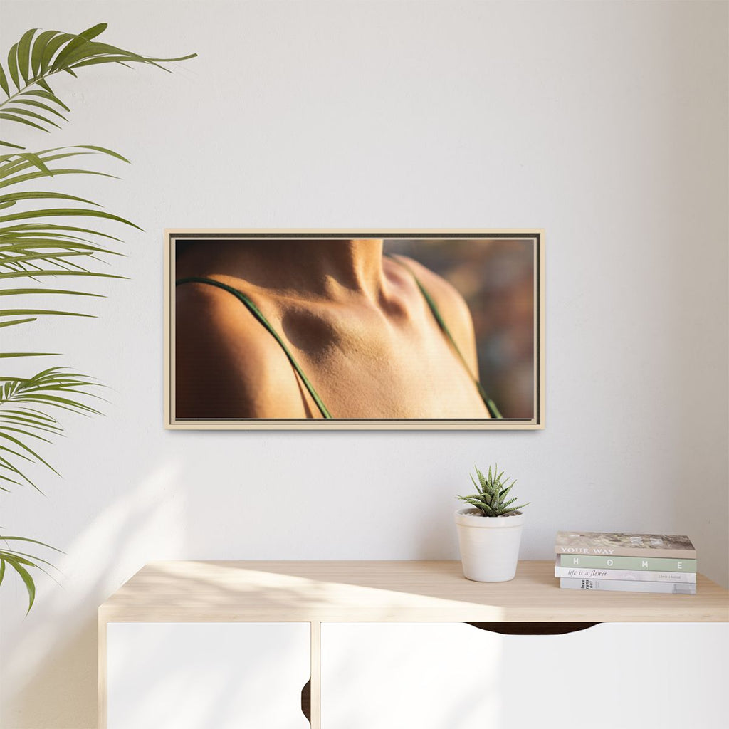 Matte Canvas Framed - Golden Hour Portrait