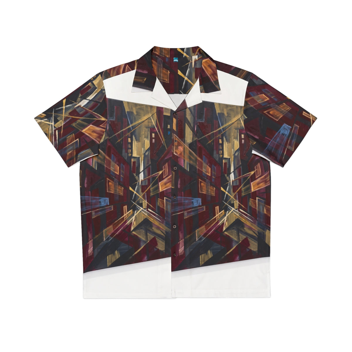 Men's Hawaiian Shirt - Urban Perspective | Echovira Gallery