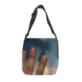 Adjustable Tote Bag Rainy Window Art