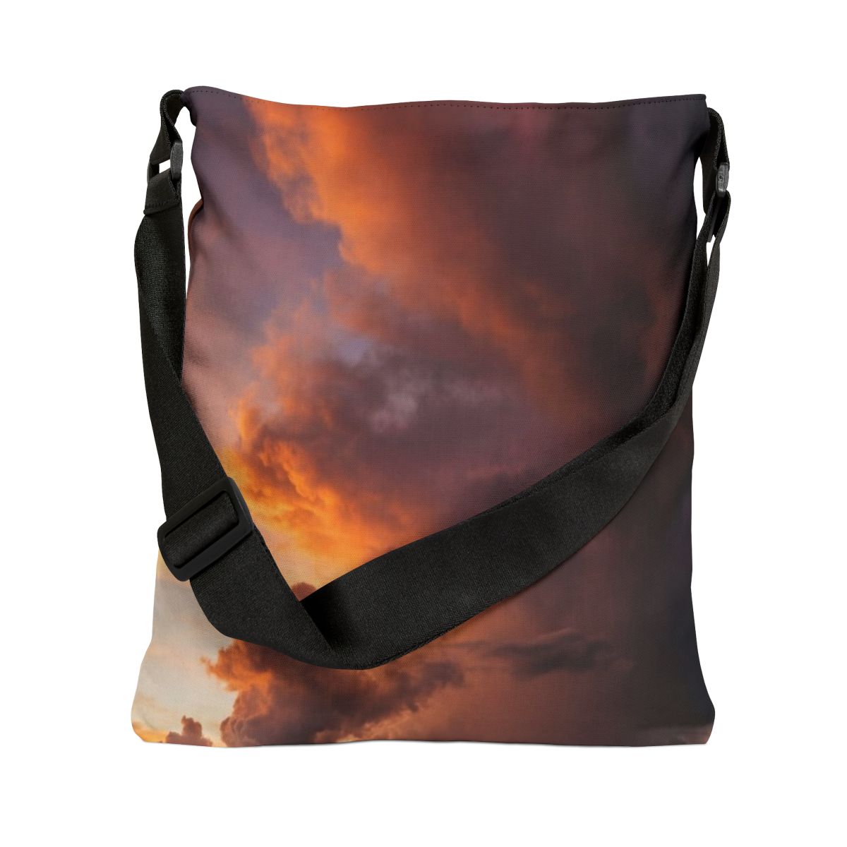 Adjustable Tote Bag - Golden Solitude | Echovira Gallery