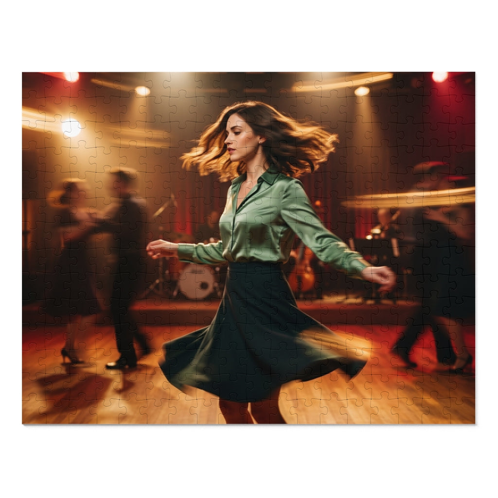 Jigsaw Puzzle with Tin - Retro Jazz Club Motion Art (30... |...
