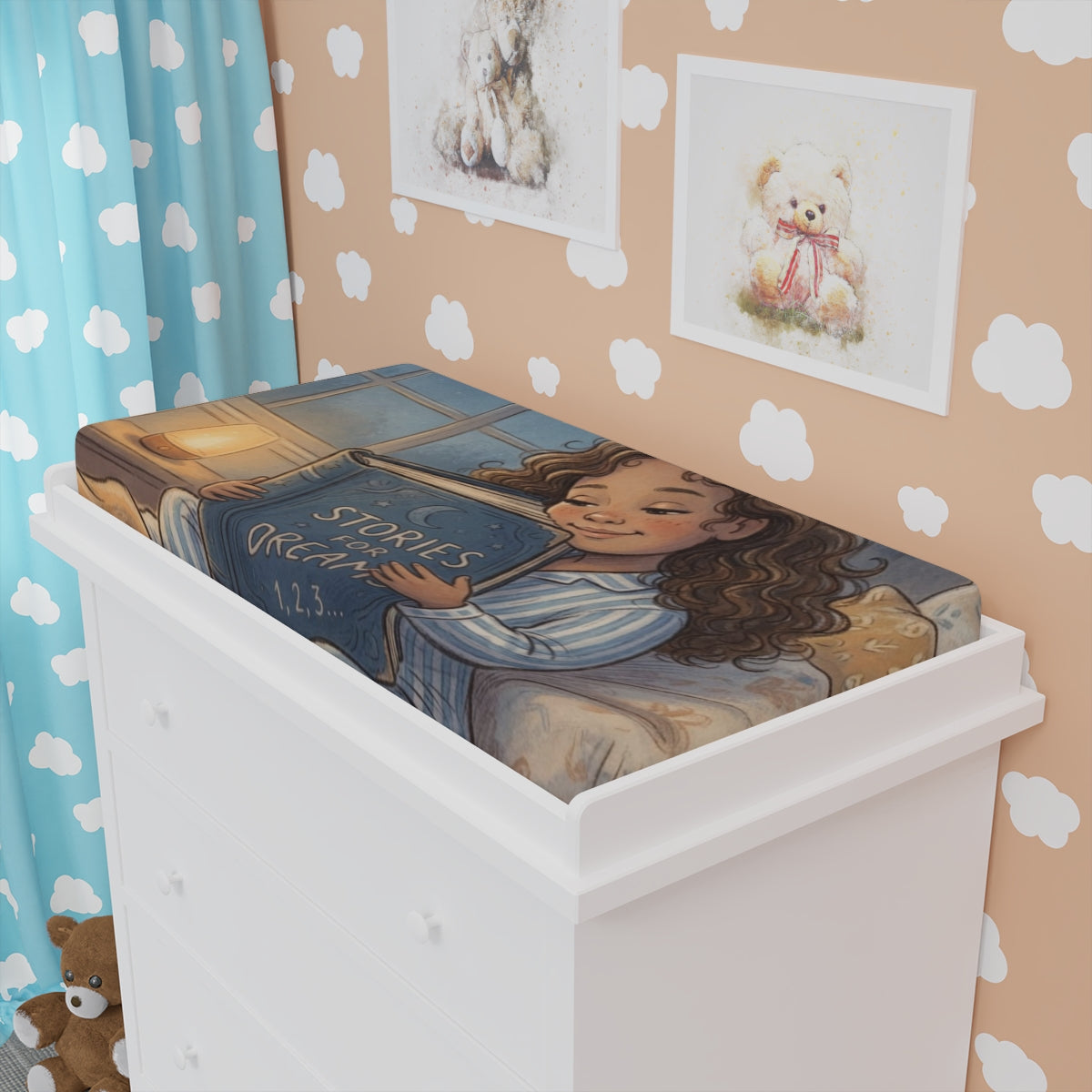 Baby Changing Pad Cover - Dreams | Echovira Gallery