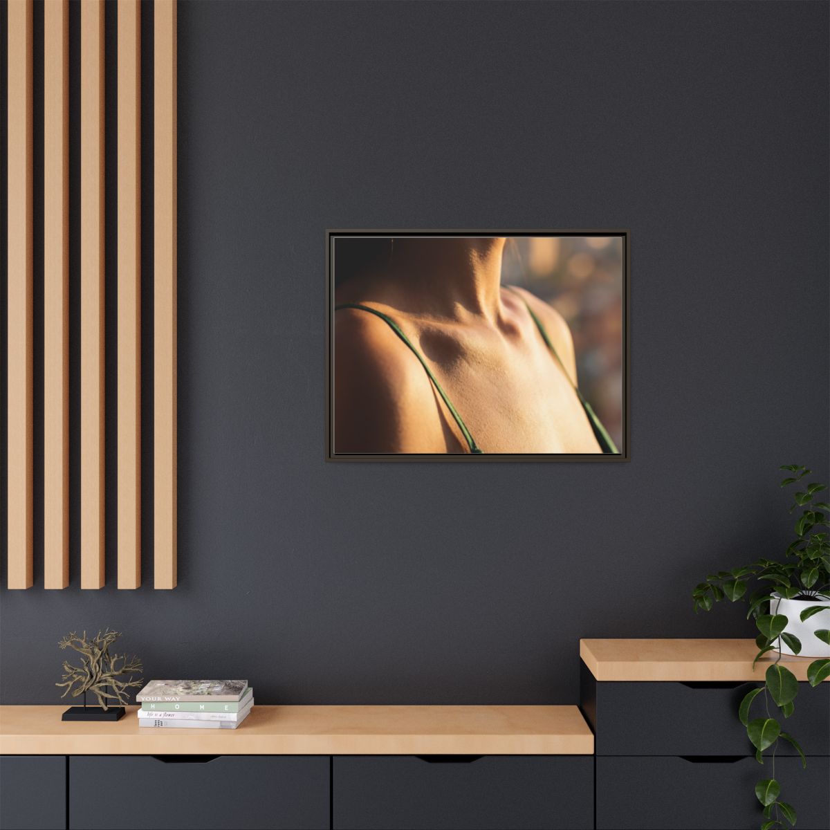 Matte Canvas Framed - Golden Hour Portrait