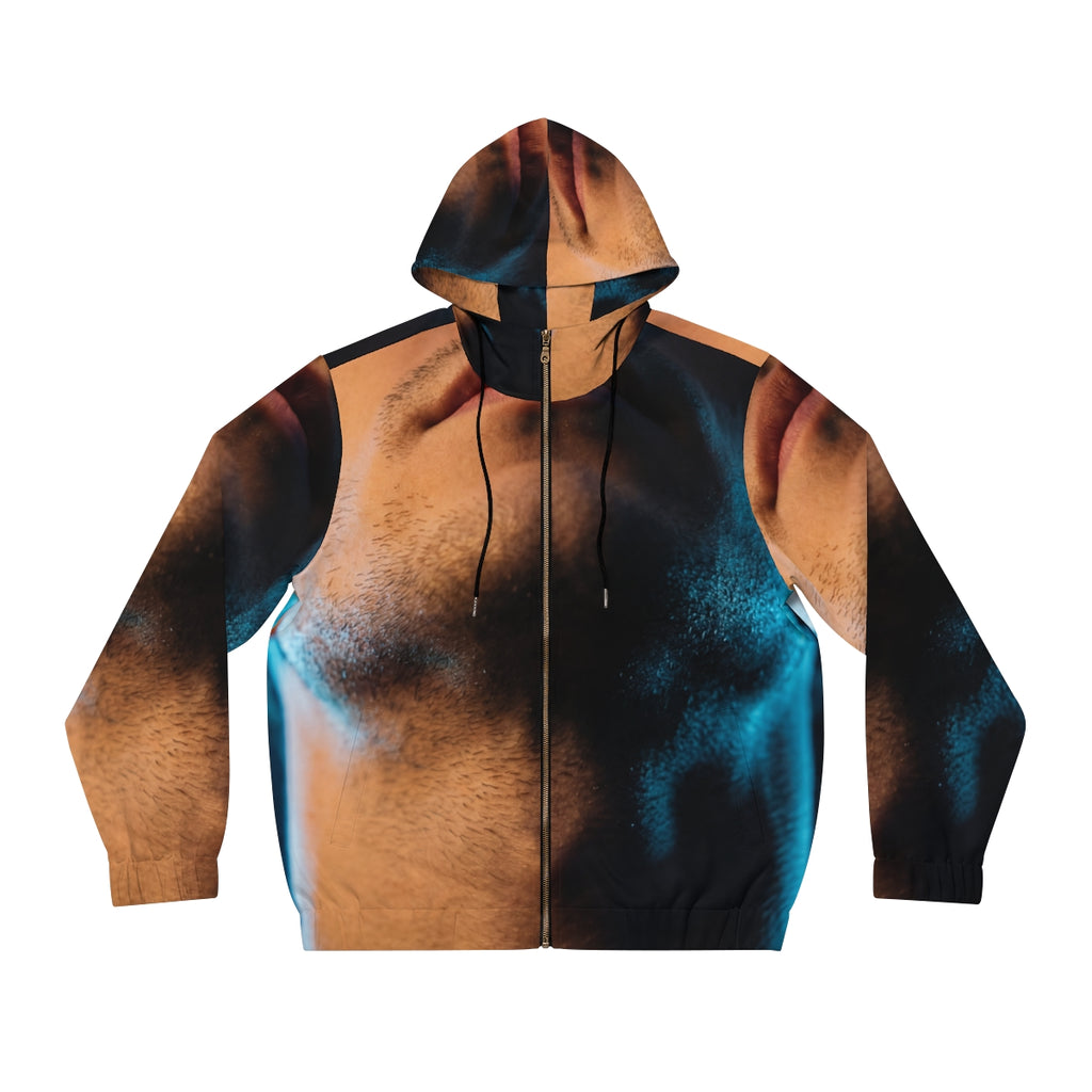 Men's Full-Zip Hoodie - Urban Neon