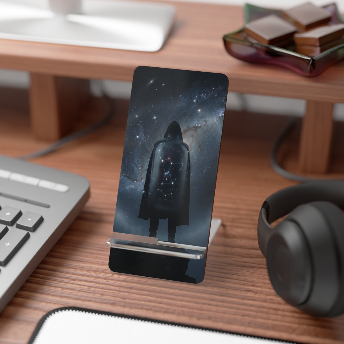 Mobile Display Stand for Smartphones - Starry Horizon |...