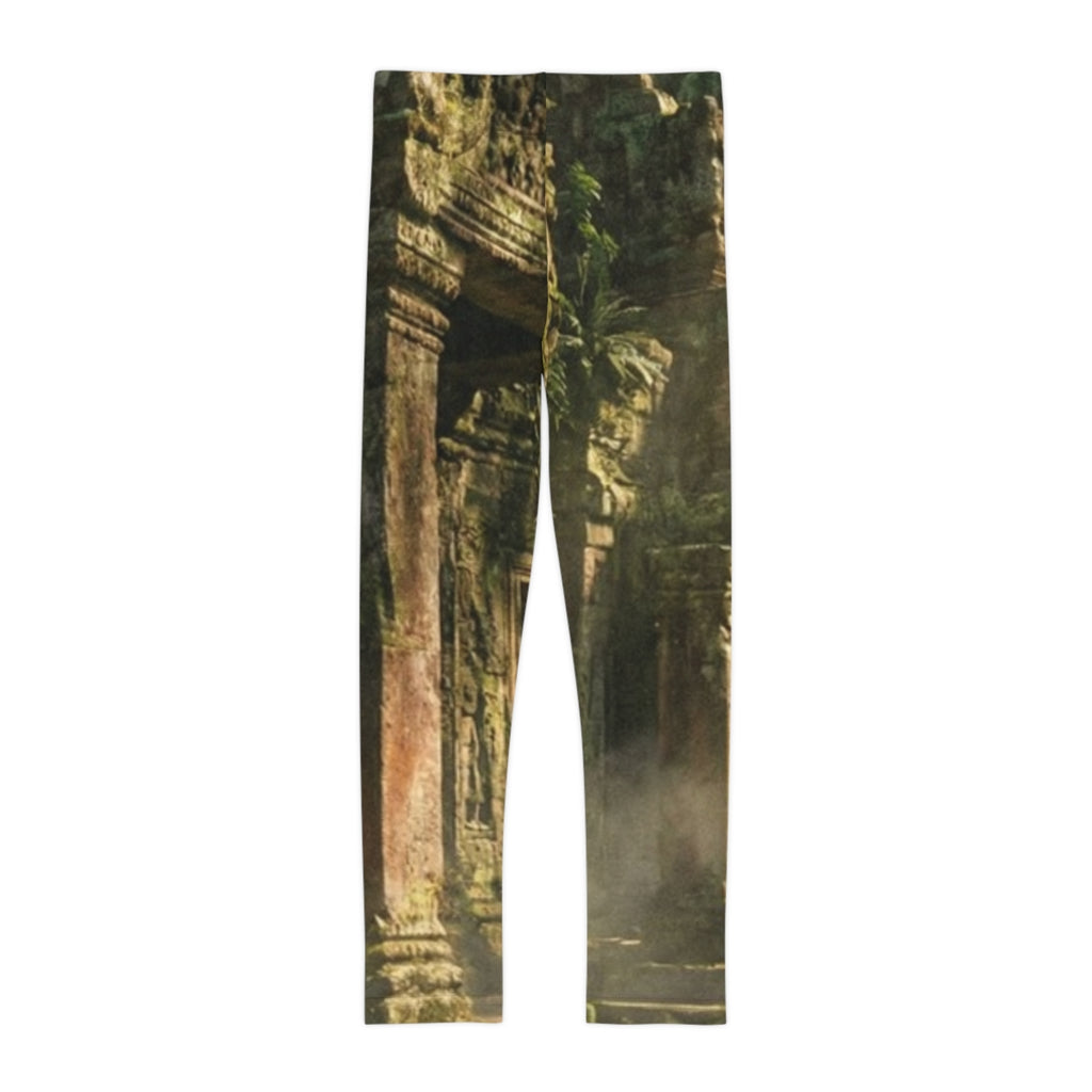 Kids Leggings - Secret Temple Explorer | Echovira Gallery