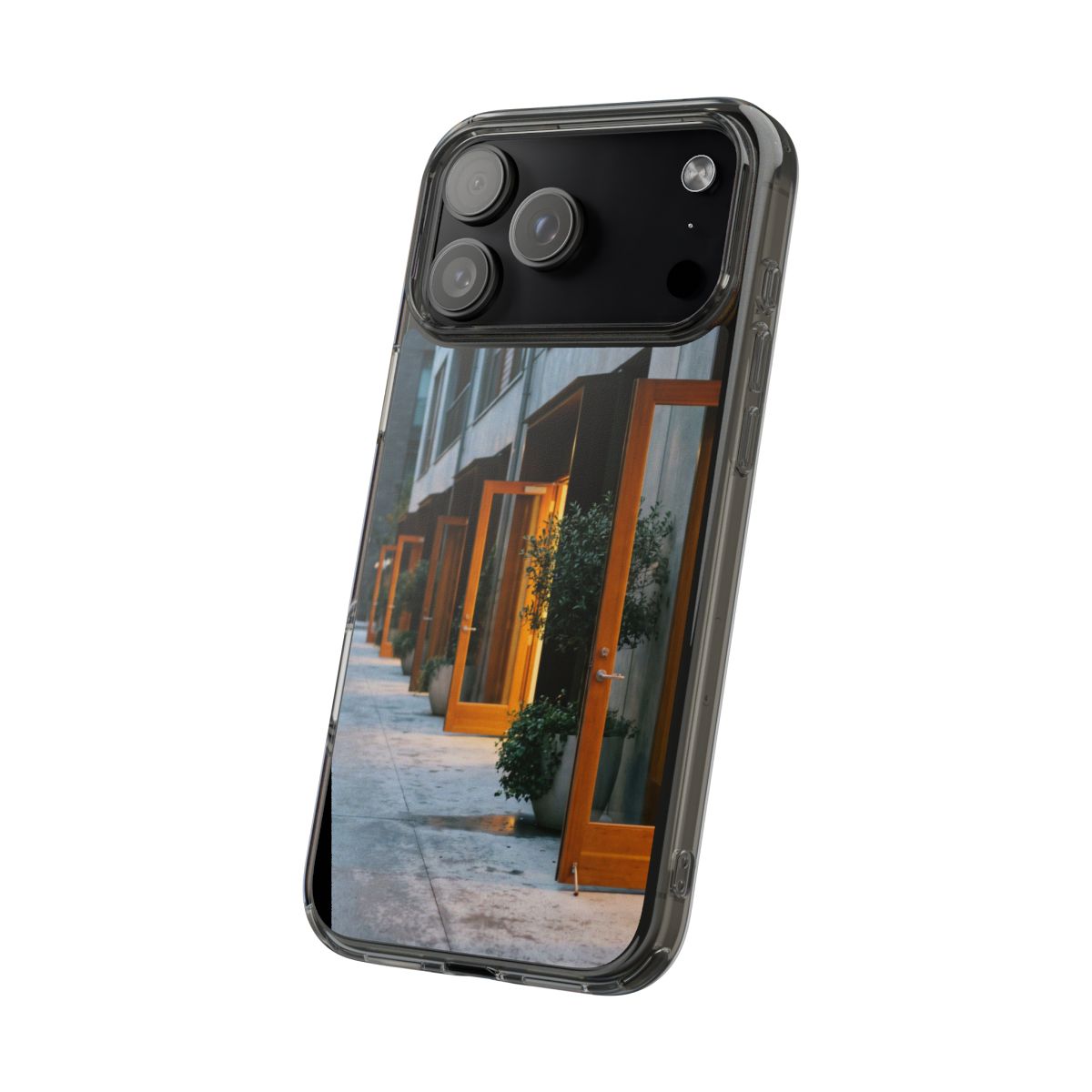 Clear Impact-Resistant Cases - Twilight Walk | Echovira...