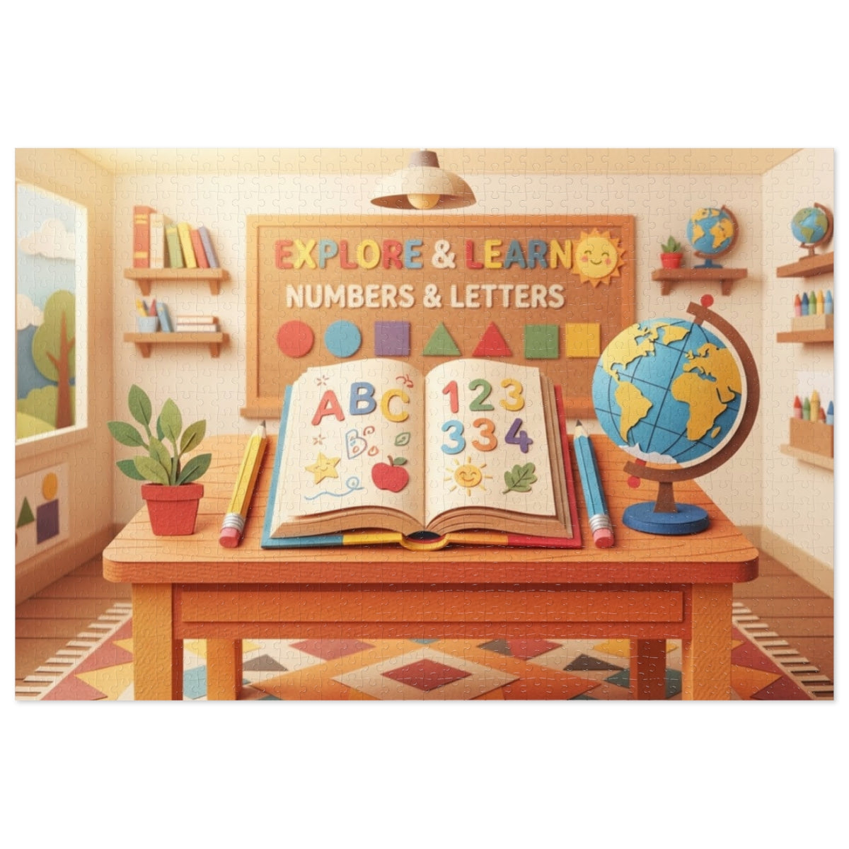 Jigsaw Puzzle with Tin - Playful Classroom Papercraft... |...
