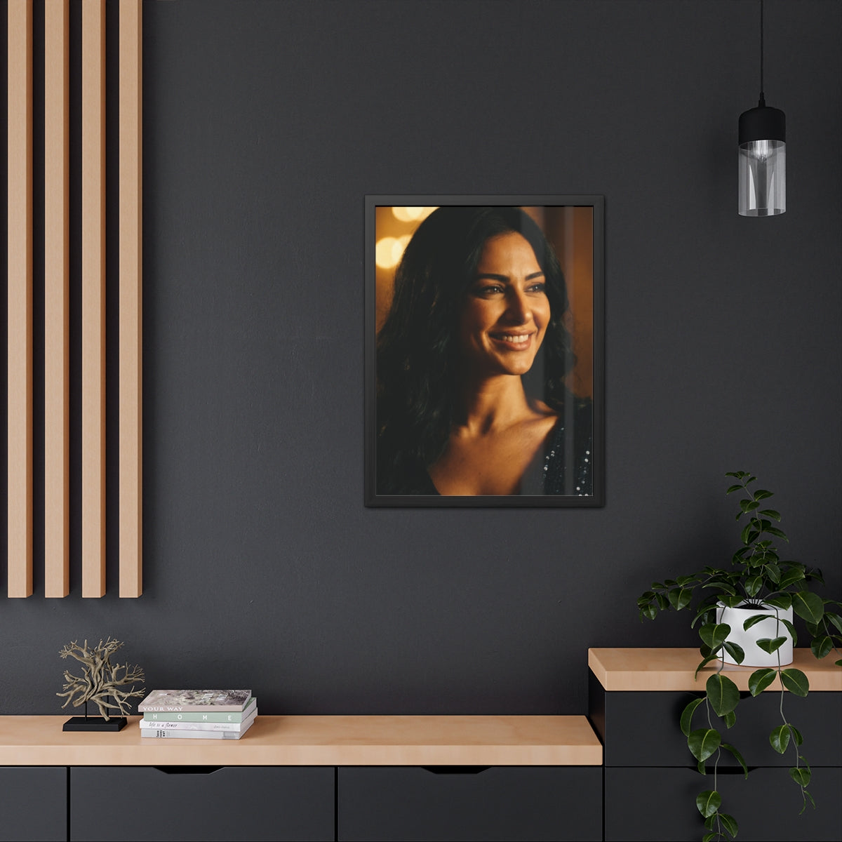 Framed Poster - Cinematic Portrait — Portrait