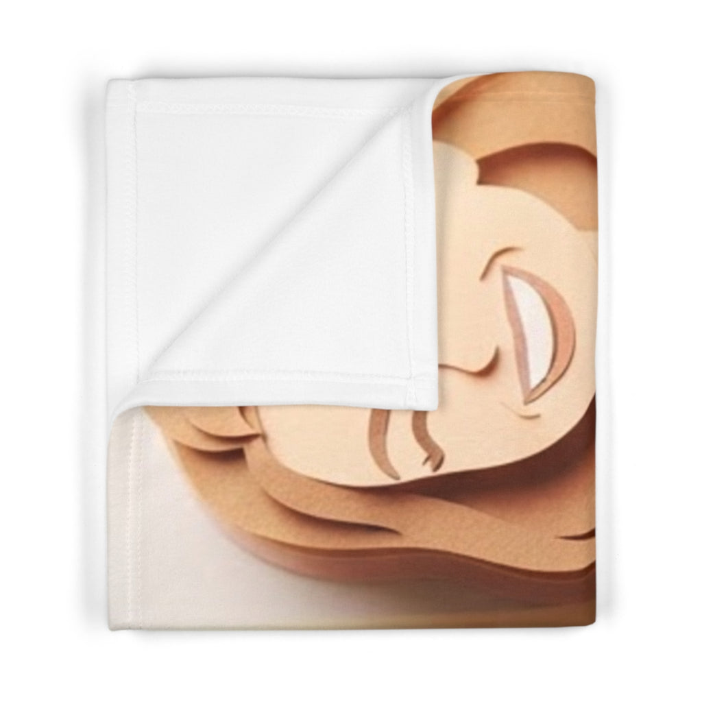 Soft Fleece Baby Blanket - Sweet Scholar | Echovira Gallery