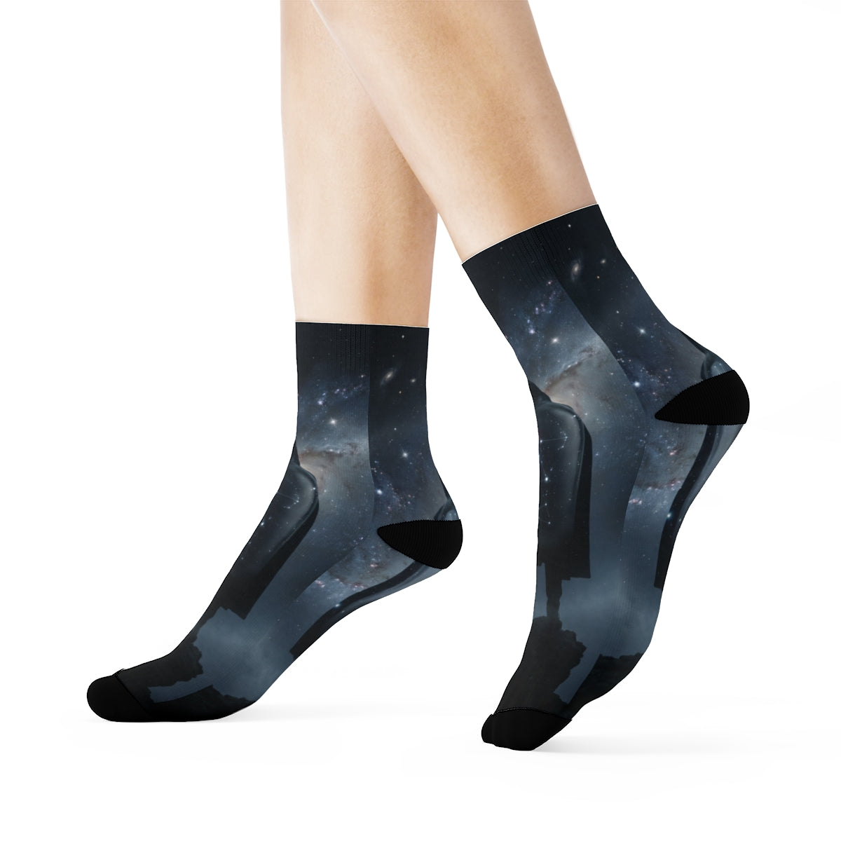 Crew Socks - Cosmic Sentinel Orion Constellation Art |...