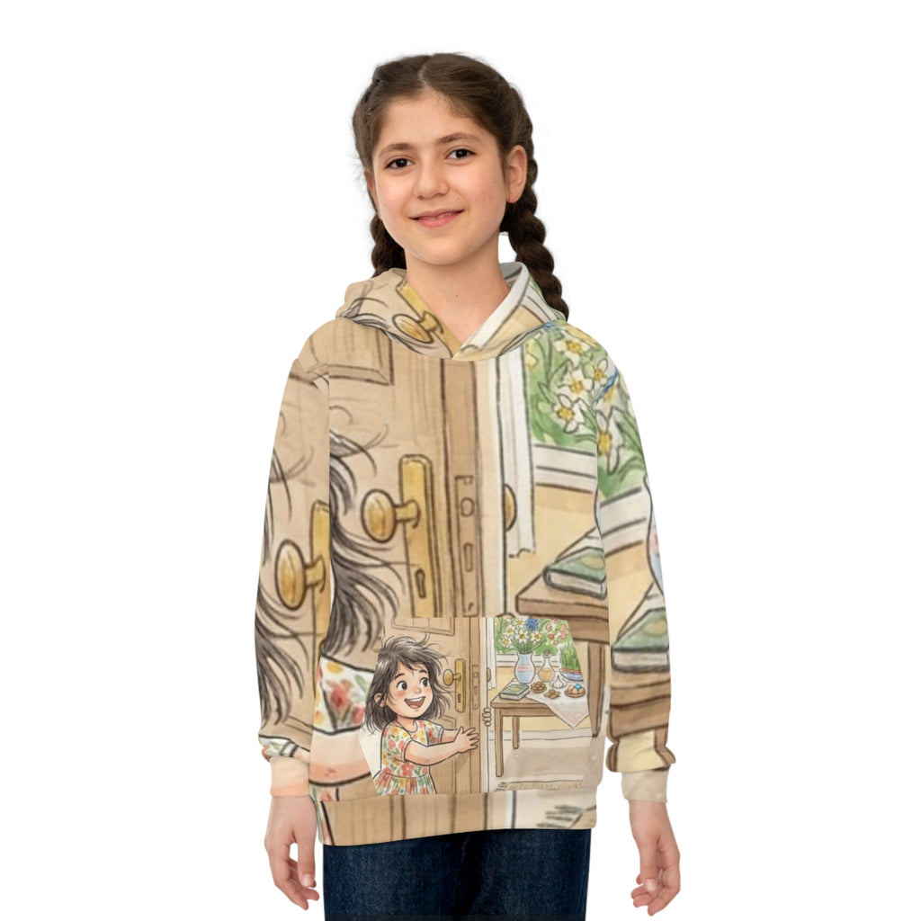 Children's Hoodie - Spring Celebration | Echovira Gallery