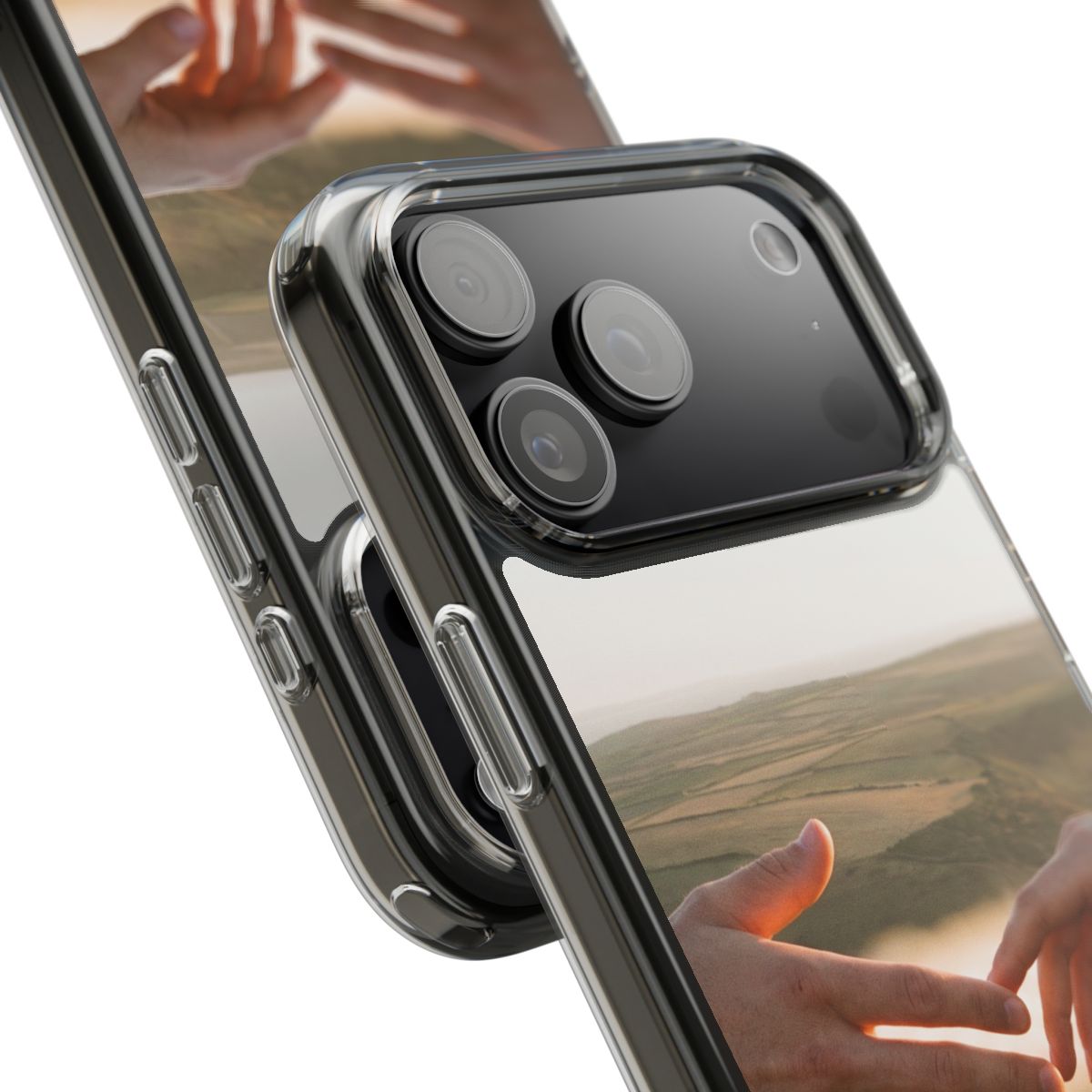 Clear Impact-Resistant Cases - The Infinite Touch | Ethereal...