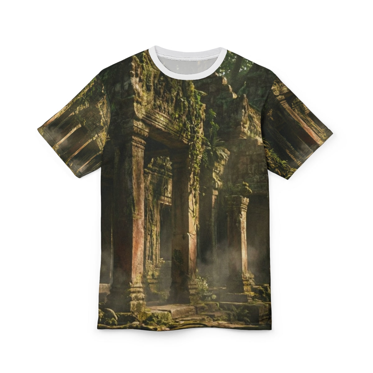 Unisex Cut & Sew Tee - Ancient Ruins | Echovira Gallery