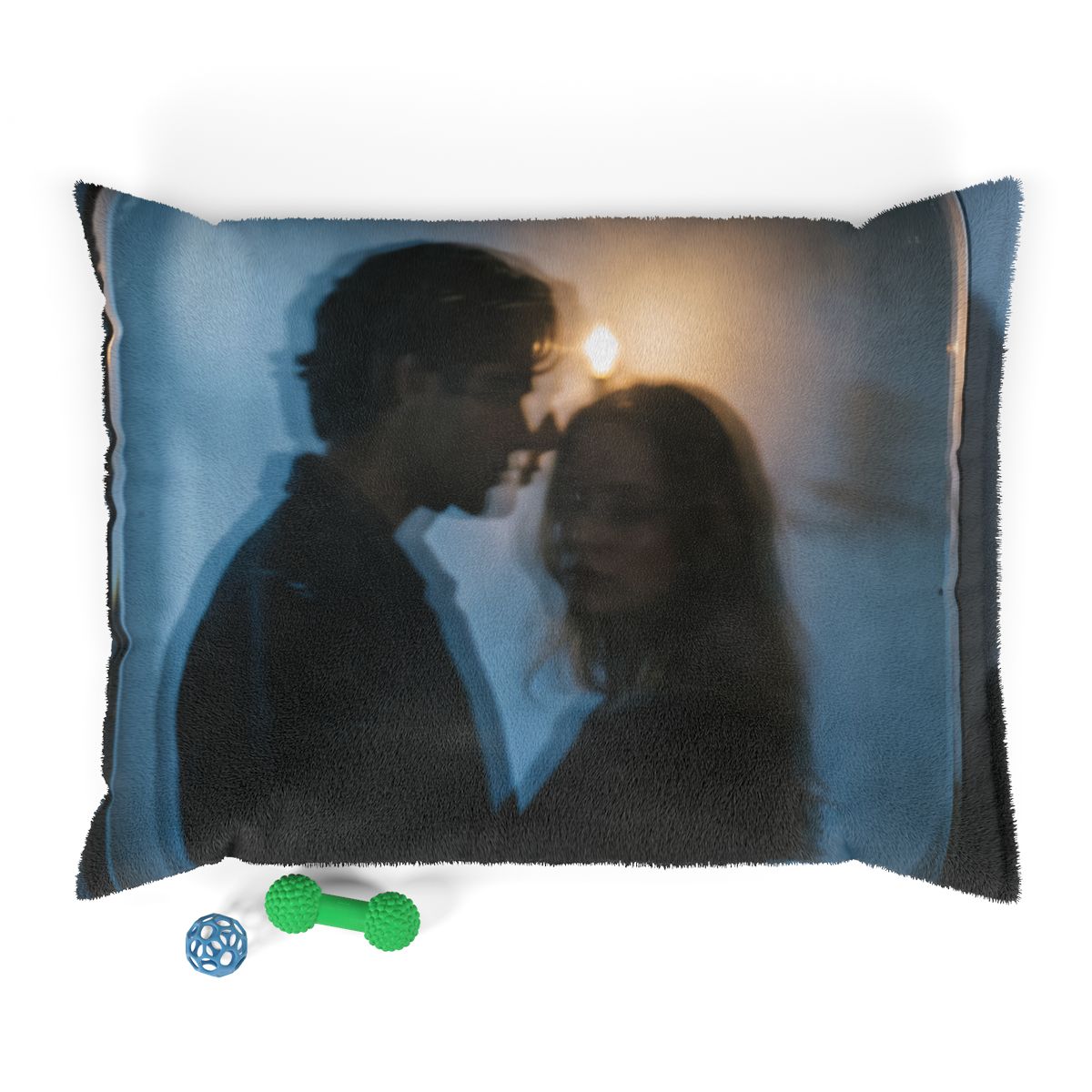 Midnight Reflections Pet Bed - Cozy Artistic Pet Nest |...