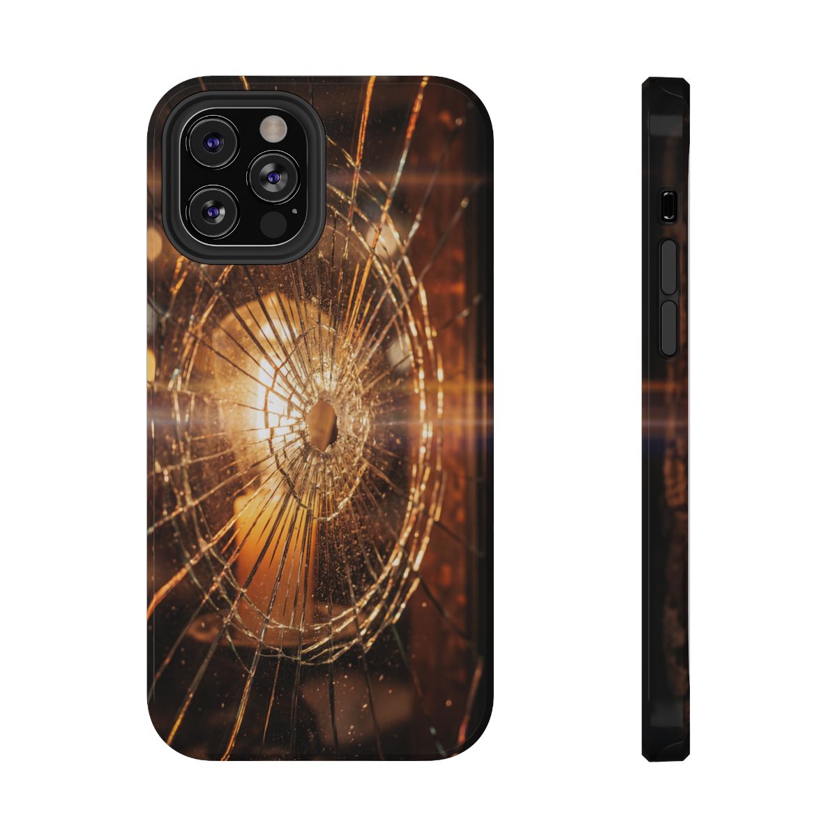 Impact-Resistant Case - Moody Fractured Glass— sizes part 1/2