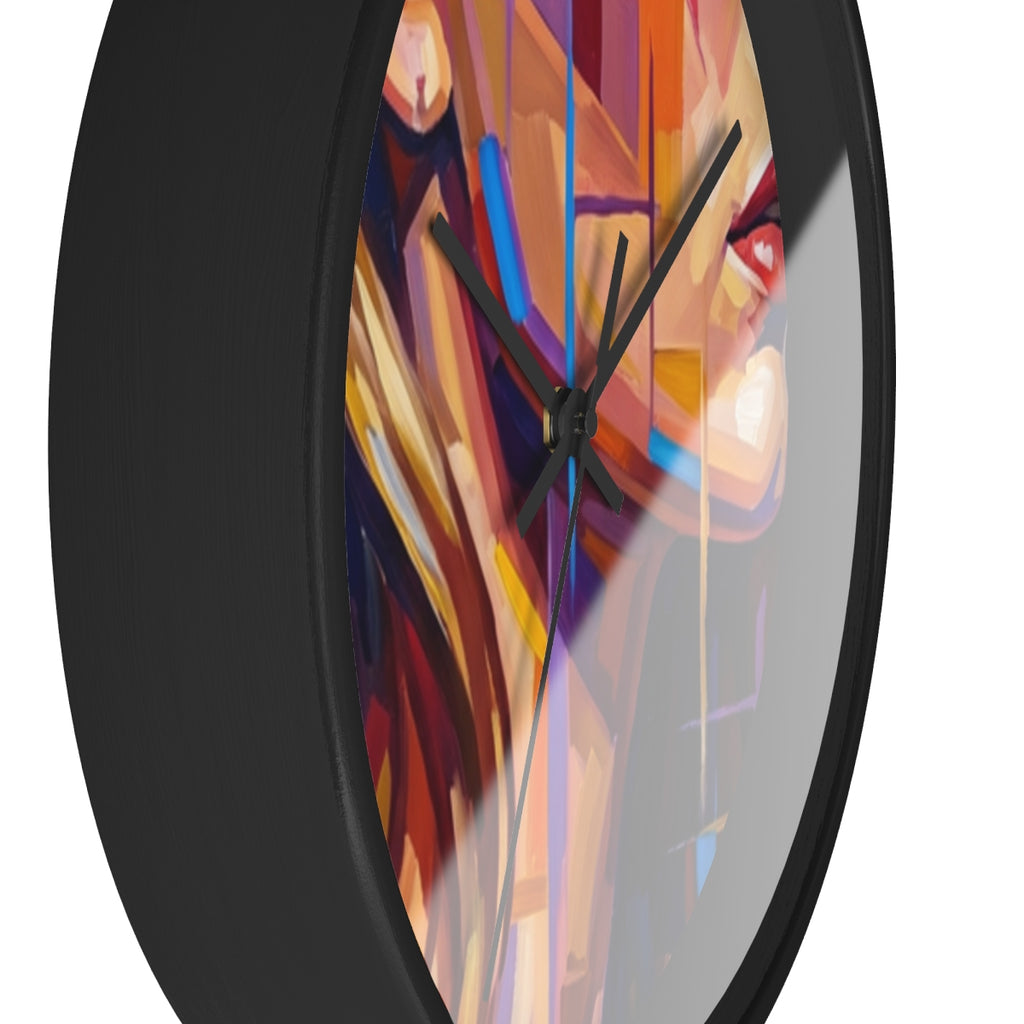 Wall Clock - Shattered Elegance | Echovira Gallery