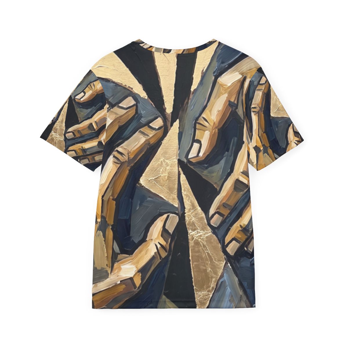Men's Sports Jersey - Modern Cubist Hands Fine Art Print |...