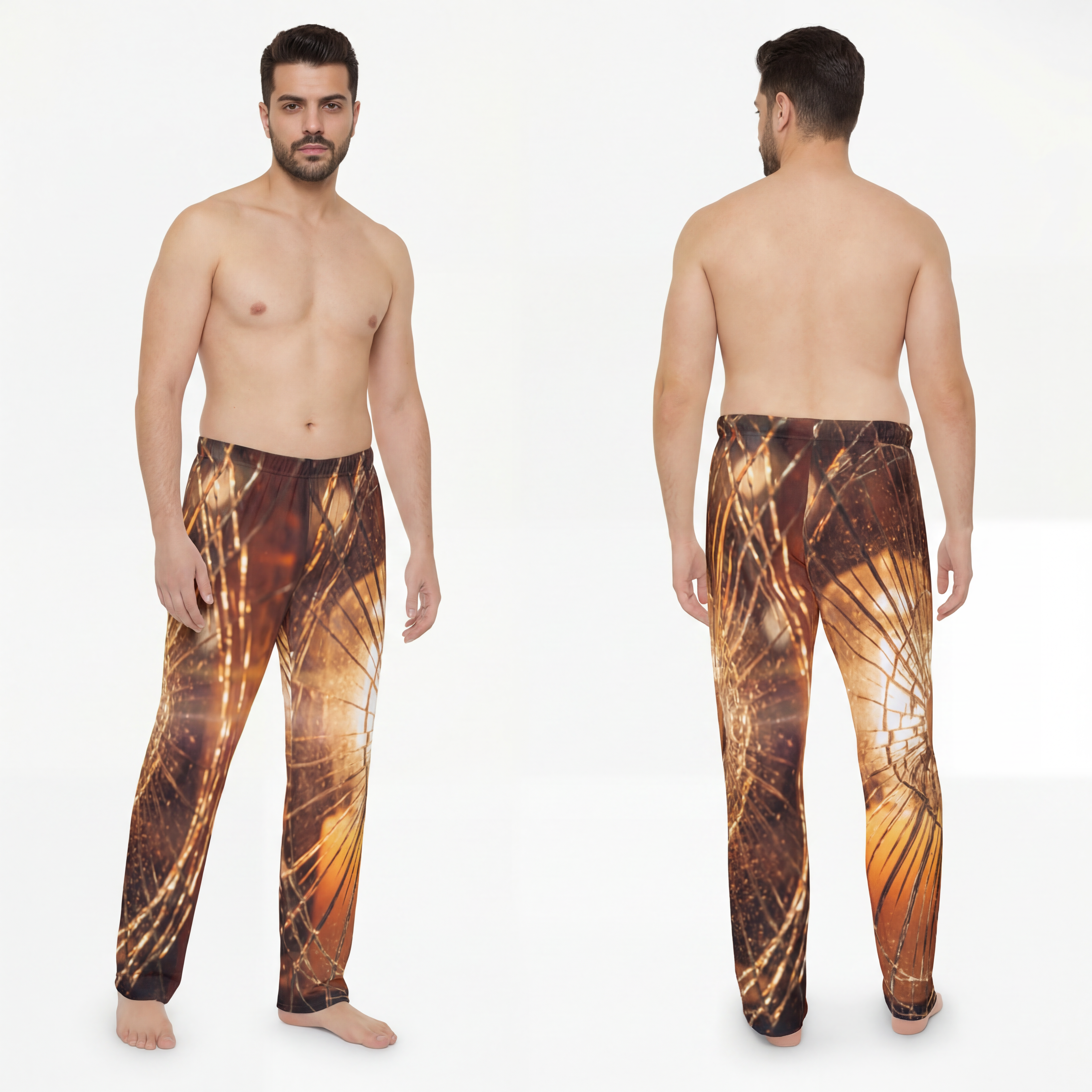 Men's Pajama Pants - Shattered Tension