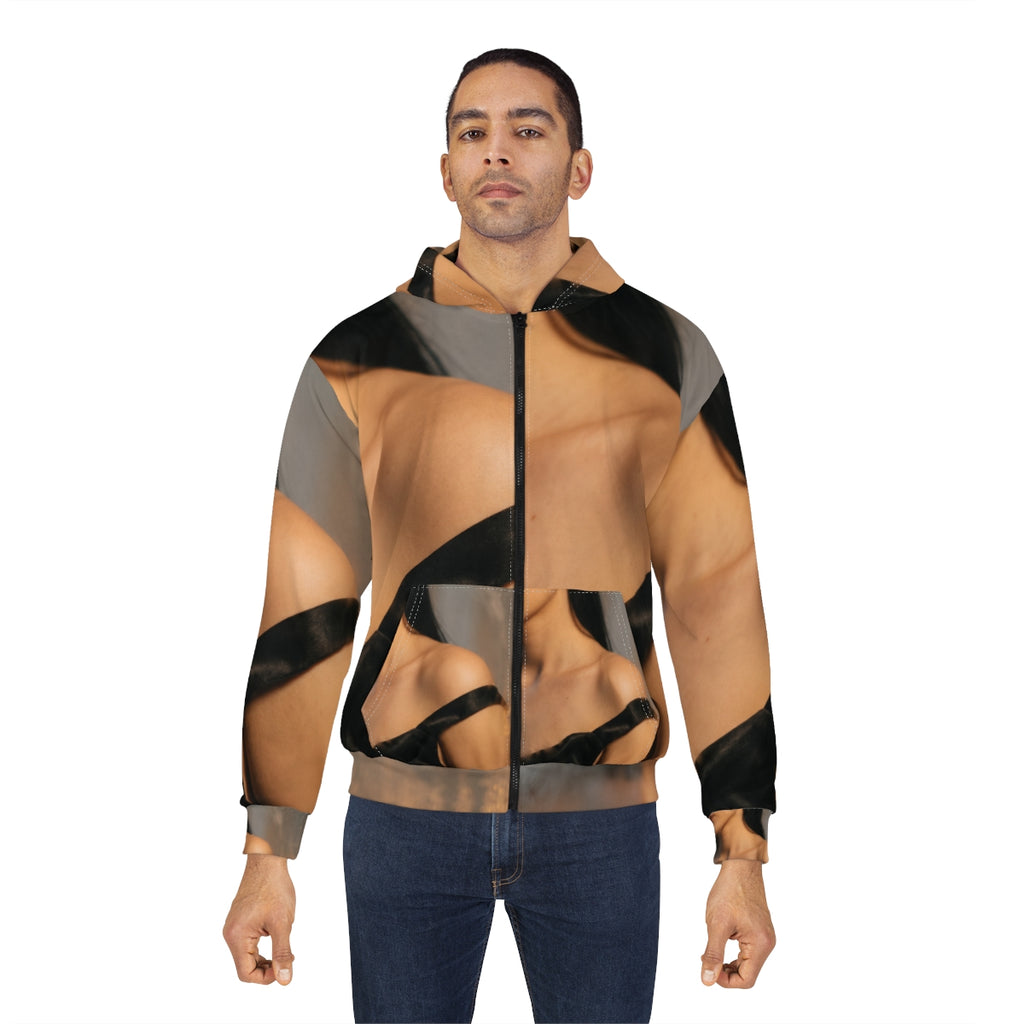 Unisex Zip Hoodie - Midnight Reflections | Echovira Gallery