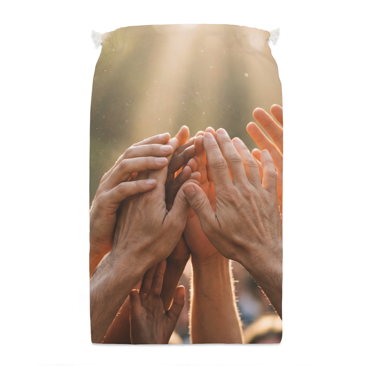 Sack - Golden Rays of Unity Wall Art | Echovira Gallery