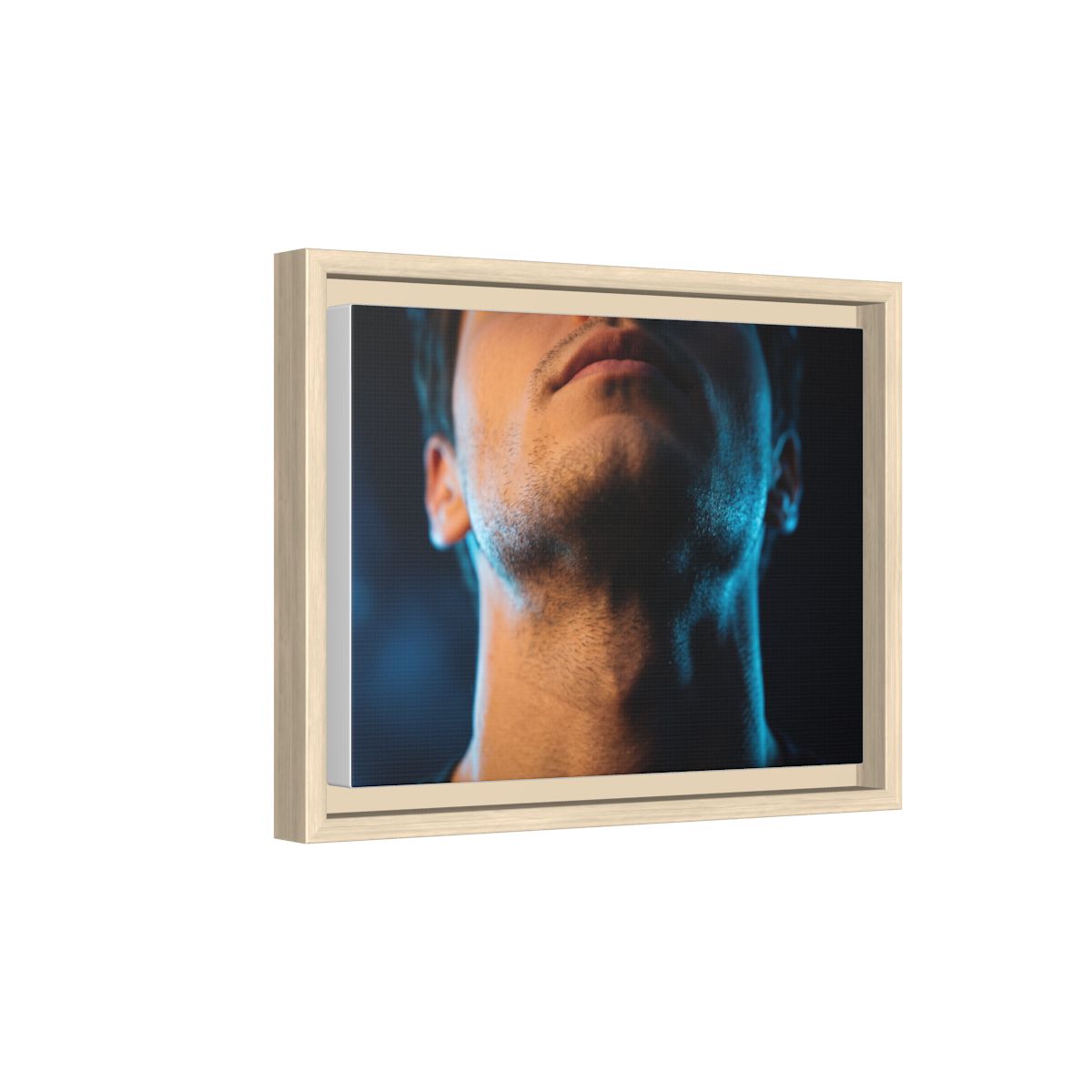 Framed Matte Canvas - Neon Noir