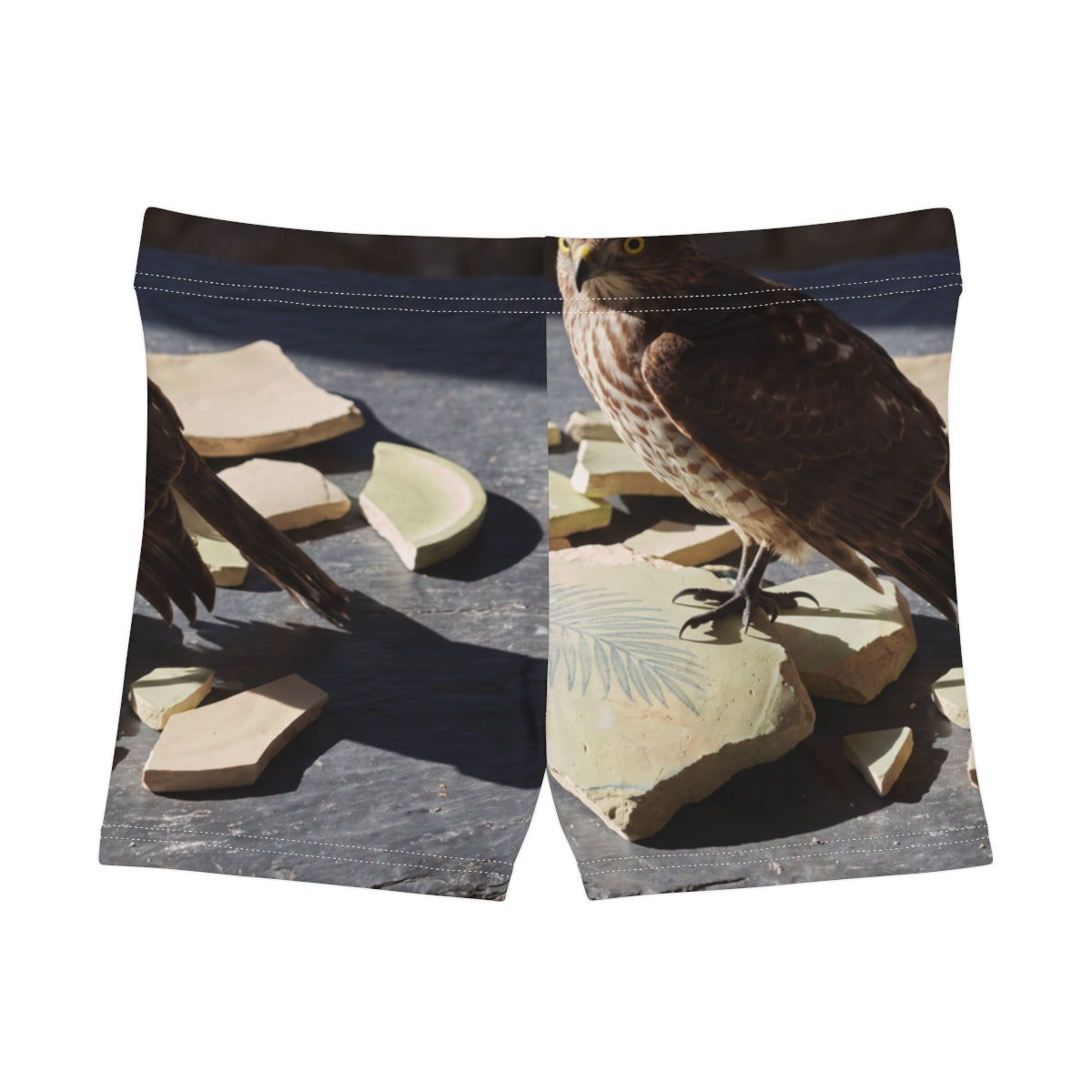 Women's Shorts - Sentinel on Broken Clay | Echovira Gallery