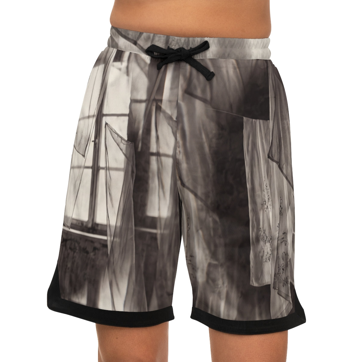 Men's Basketball Rib Shorts - Spectral Veils | Echovira...