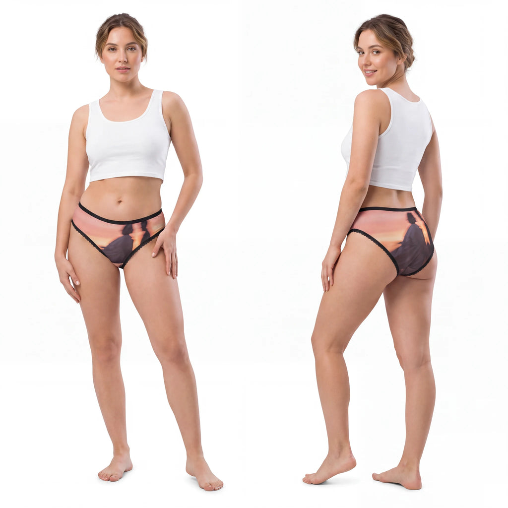 Women's Briefs Romantic Golden Hour Art