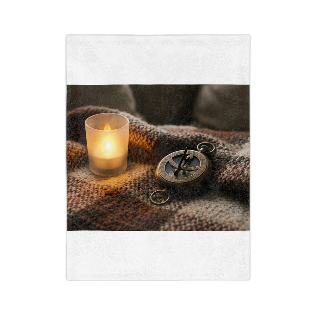 Velveteen Blanket - Hearthside Warmth | Echovira Gallery