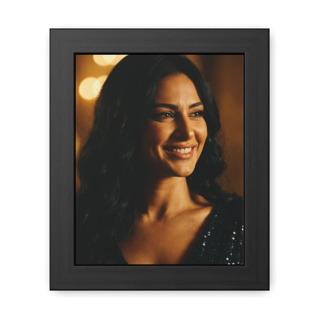 Framed Poster - Cinematic Portrait — Portrait