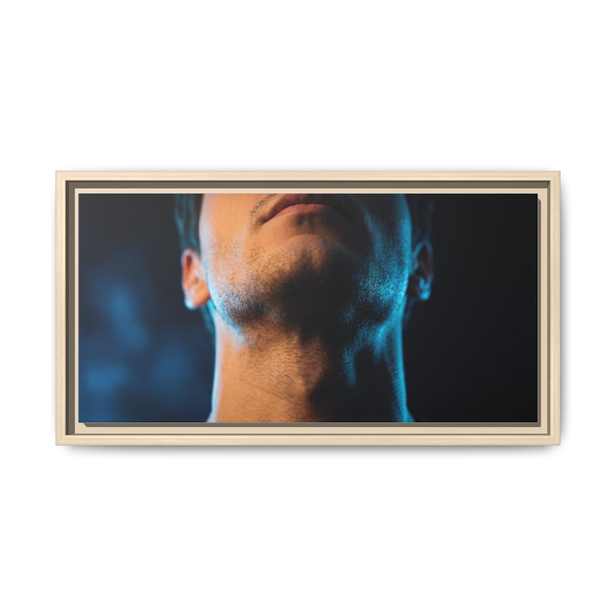 Framed Matte Canvas - Neon Noir