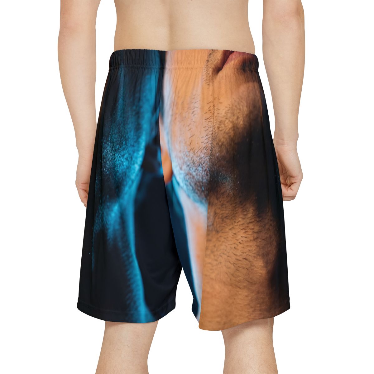 Men's Sports Shorts - Neon Pulse Edge