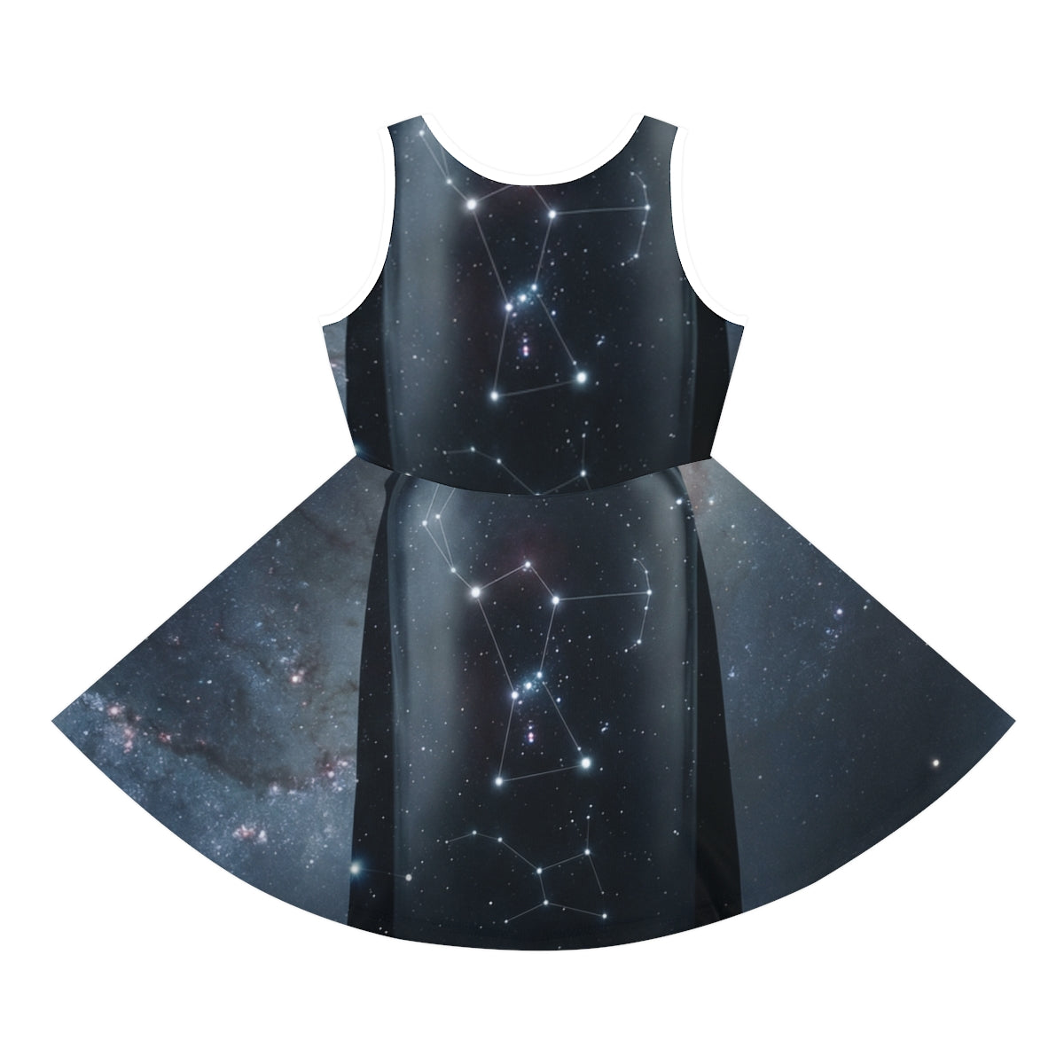 Girls' Sleeveless Sundress - Starry Sky | Echovira Gallery