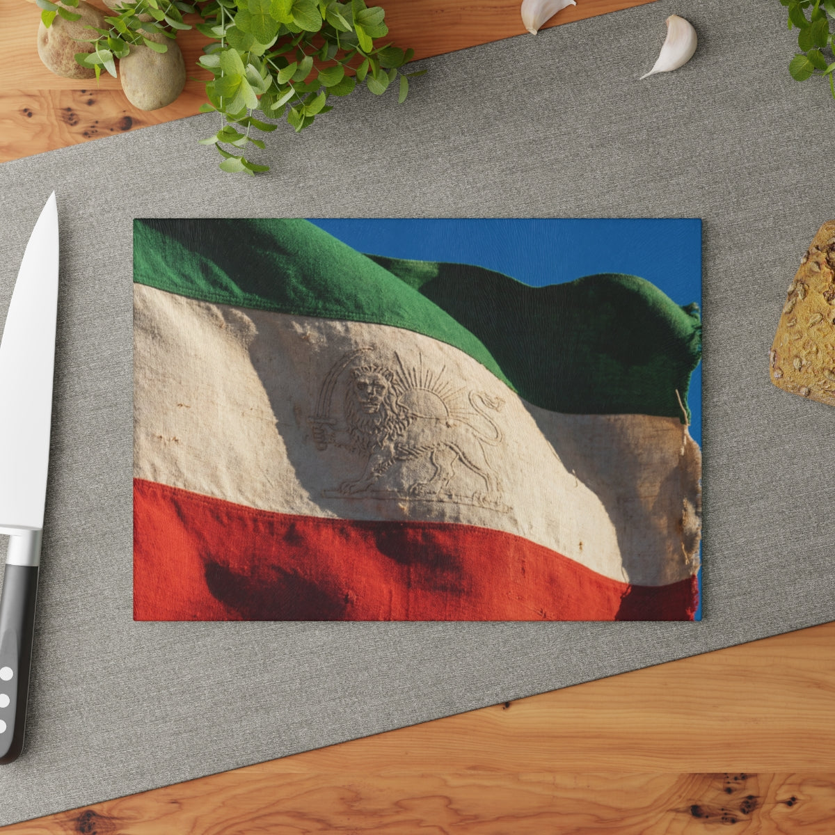 Glass Cutting Board - Heritage Kitchen