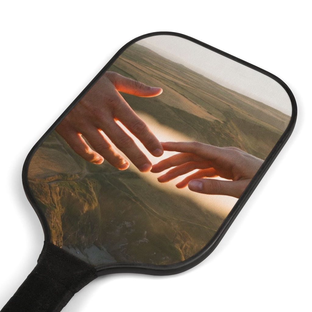 Pickleball Kit - The Infinite Touch | Ethereal Coastal Art |...