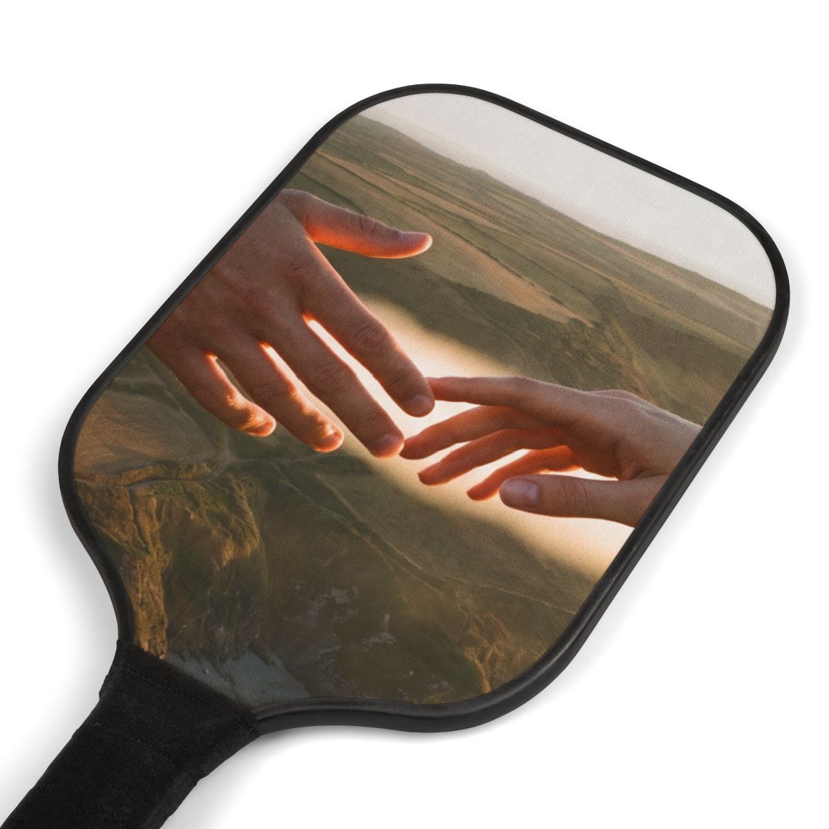 Pickleball Kit - The Infinite Touch | Ethereal Coastal Art |...