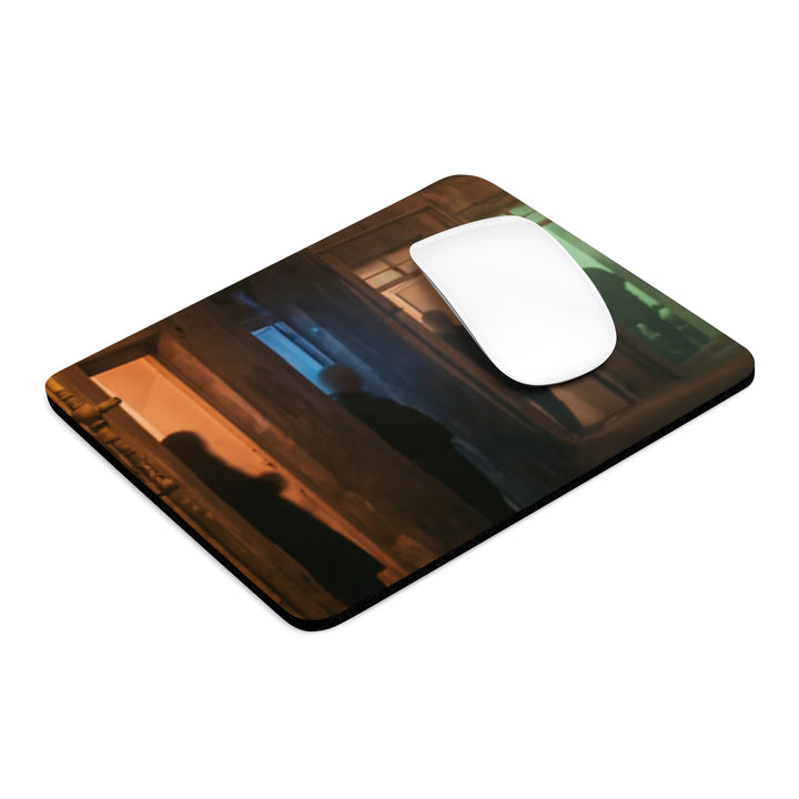 Mouse Pad - Shadowed Alleyway Mystery Art Print