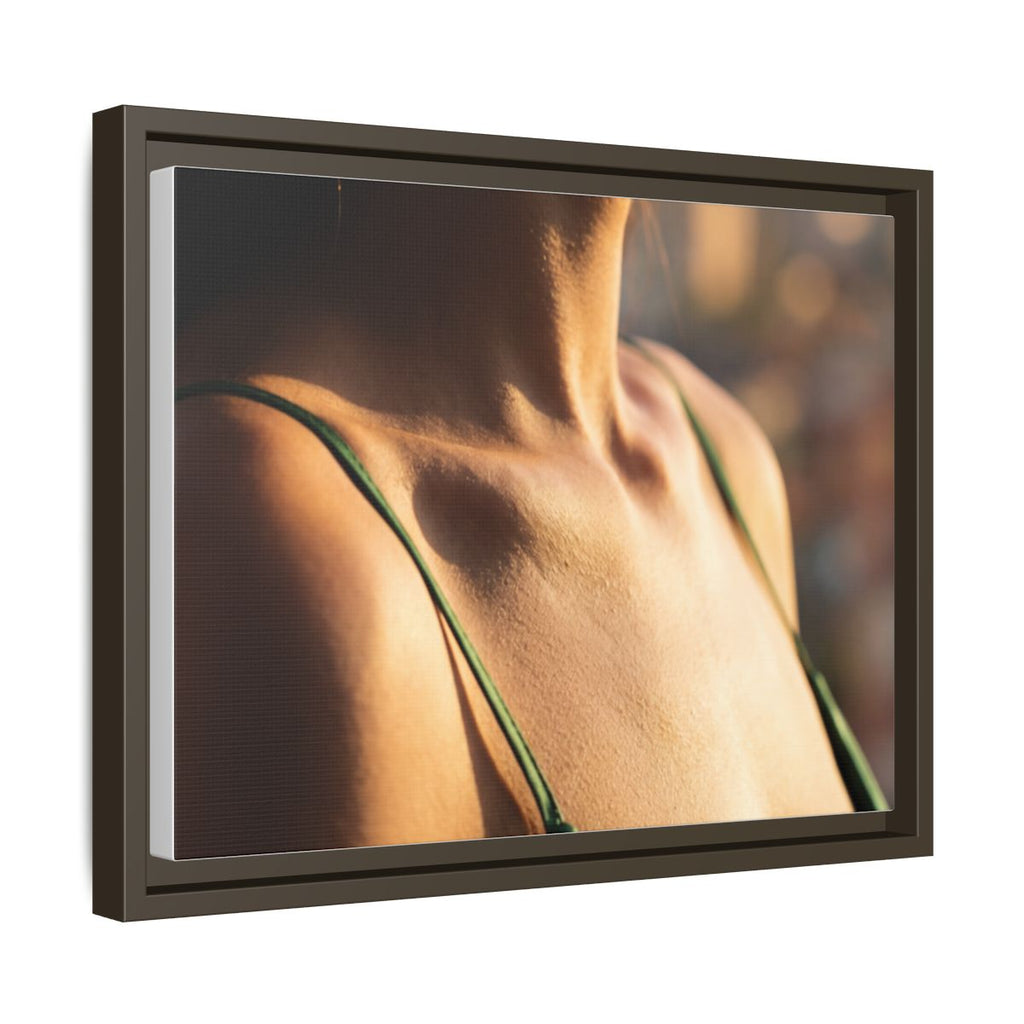 Matte Canvas Framed - Golden Hour Portrait