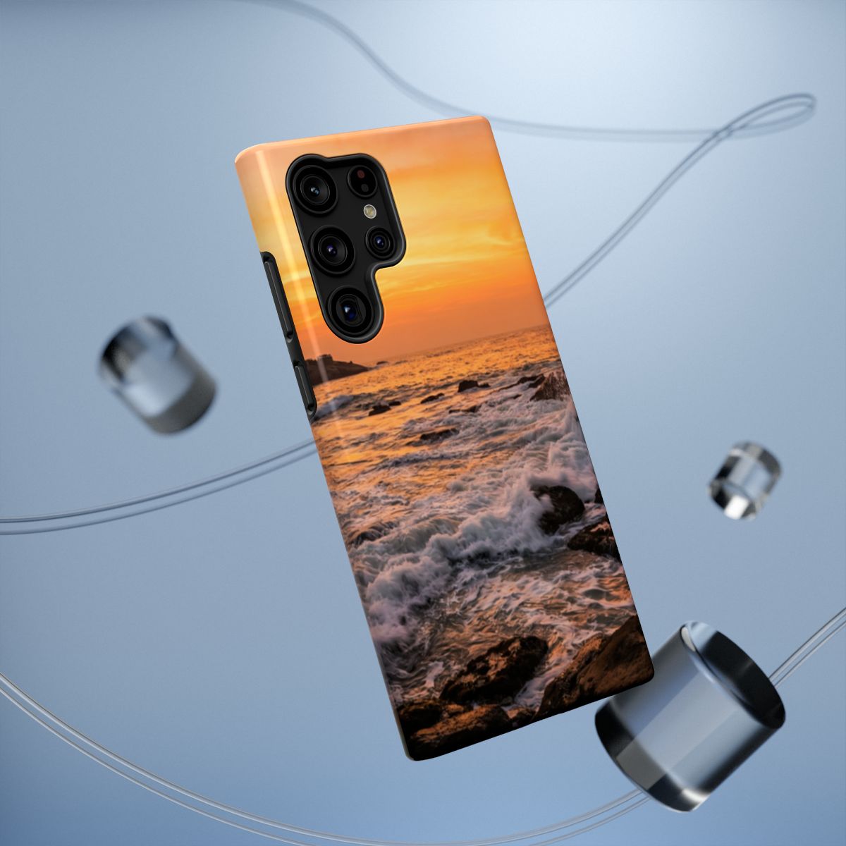 Impact-Resistant Cases - Phone Case - Sunrise Coastal Art