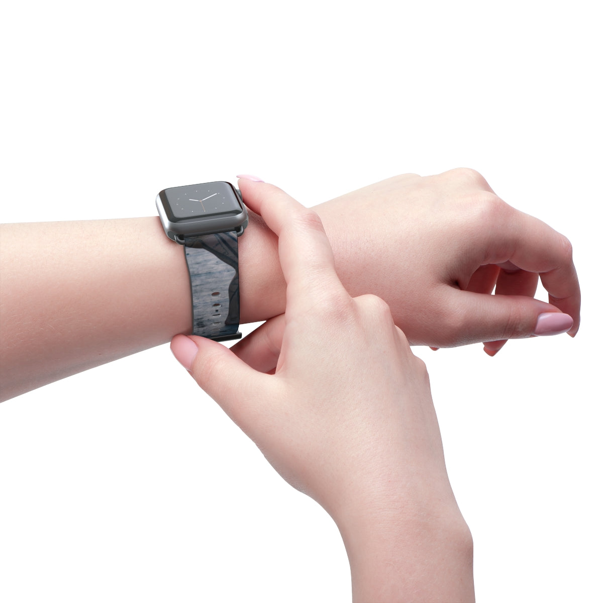 Apple Watch Band - Sunset Twilight Lines | Echovira Gallery