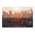 Area Rug - City Lights Festival | Echovira Gallery